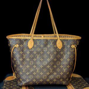 LOUIS VUITTON Neverfull MM Monogram Canvas